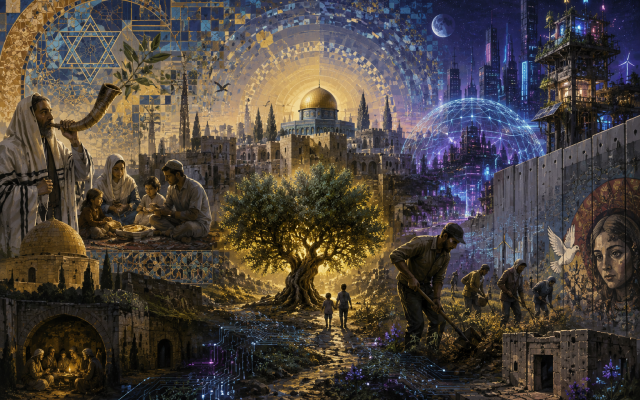 "Visions of Transformation from Catastrophe to Celebration" (Image generated with the assistance of agentic artificial intelligence) "Visions of Transformation from Catastrophe to Celebration" (Image generated with the assistance of agentic artificial intelligence)