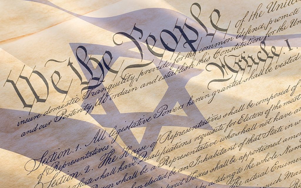Israel is famously one of the only democracies in the world without a constitution or a bill of rights. (Illustration by TOI, images via iStock)