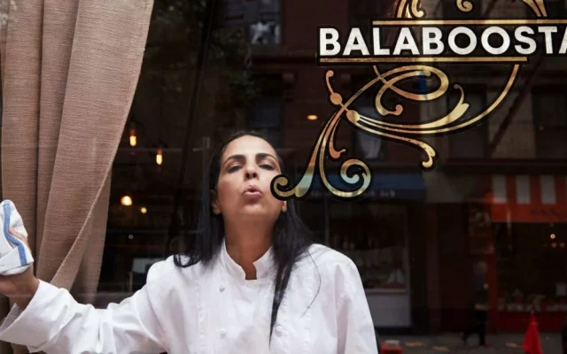 The 'balaboosta' of New York eatery Balaboosta, Chef Einat Admony, 2014. (Photo courtesy of Einat Admony)