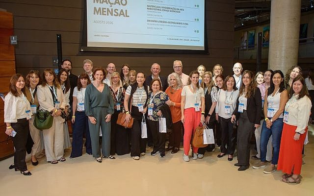Celia Parnes, Ricardo Berkiensztat and Sueli Schreier with the Joint delegation