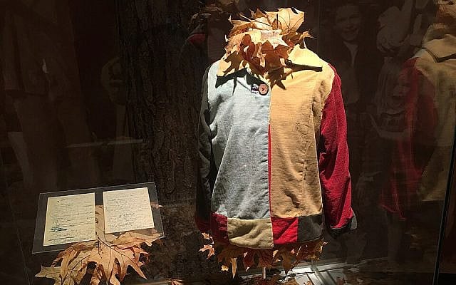The 'Coat of Many Colors' on display at Dolly Parton's Chasing Rainbows museum at Dollywood. The coat on display is a reproduction, made by Parton's mother, Avie Lee, of the original. (Wikipedia)