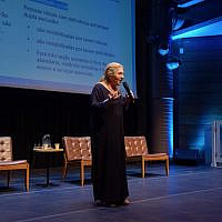 Ester Tarandach speaks about aging of people with disabilities Ester Tarandach speaks about aging of people with disabilities