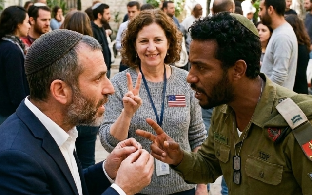 Western Peace Gestures Meet Israel's Raw Realities