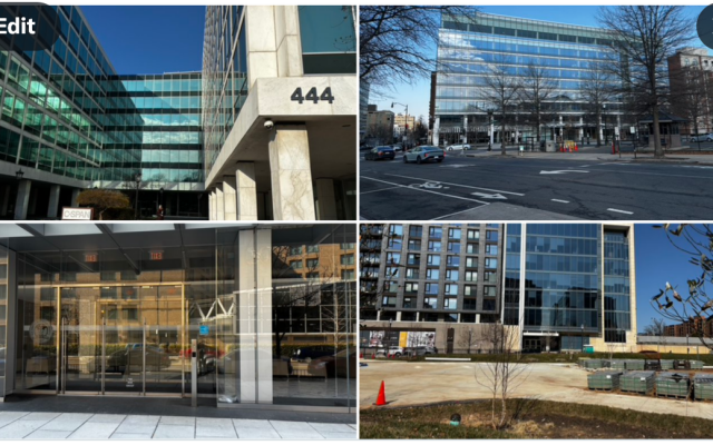 AIPAC Offices: Past and present. Author's personal photos