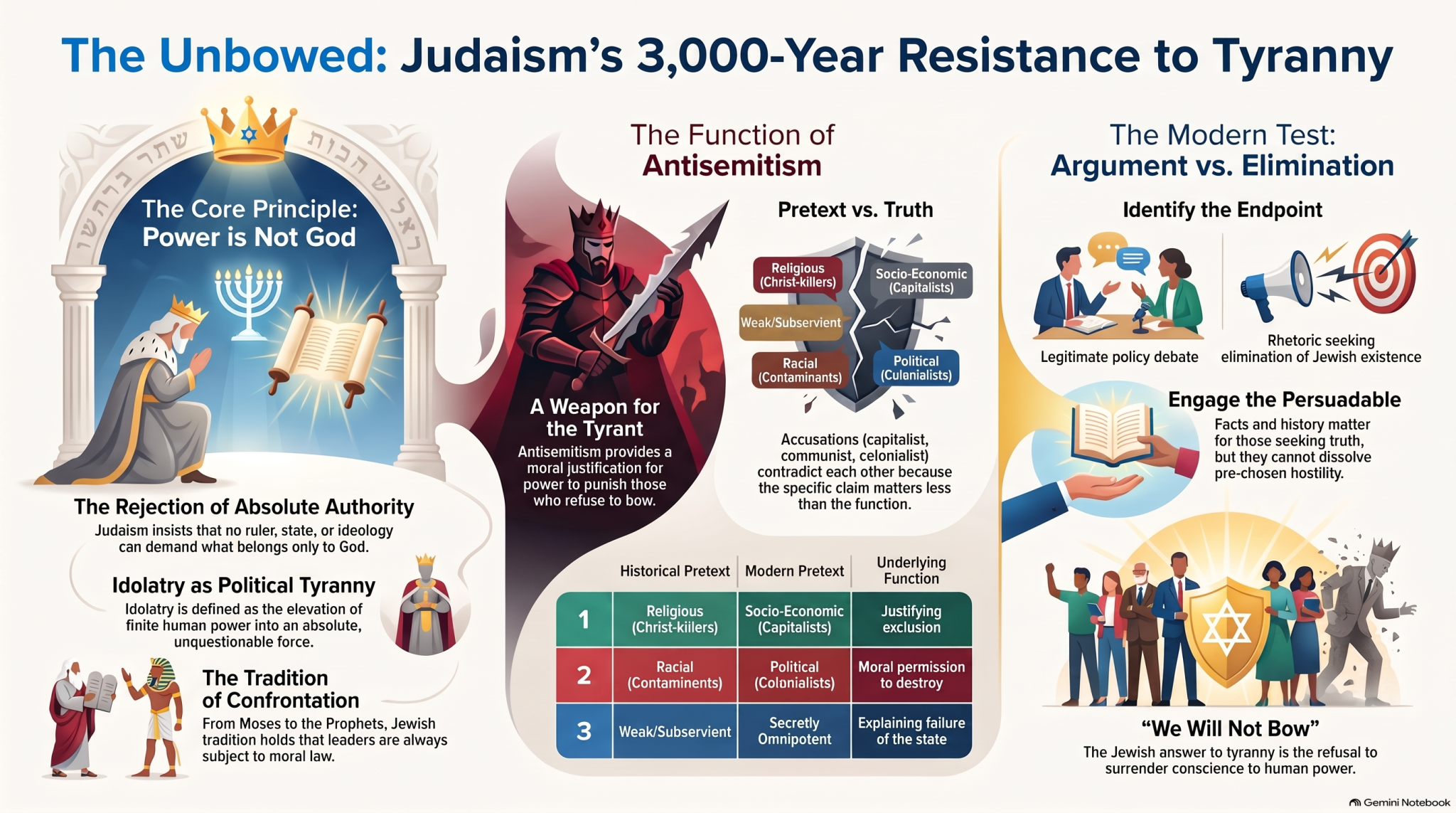 The Blogs: The People Who Would Not Bow: Judaism’s 3,000-Year Rejection of Tyranny