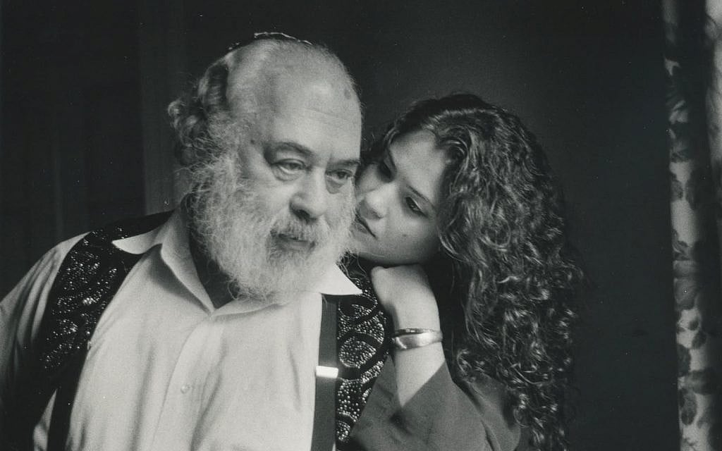 Rabbi Shlomo Carlebach with daughter Neshama Carlebach. (Courtesy)