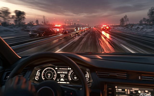 "Accident" (AI image by author)