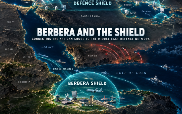 Berbera could provide the African-side surveillance and contingency depth missing from the emerging Middle East regional defence network. HOASR original Infographic Artwork