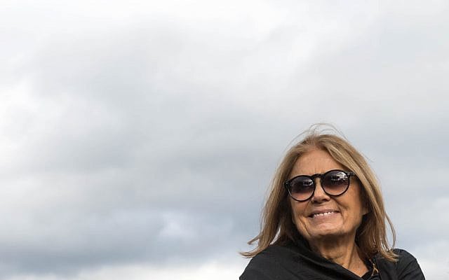 Gloria Steinem at a campaign event for Hillary Clinton in Minneapolis,  Minnesota. October 7, 2016 (CC, Lorie Shaull via Wikimedia Commons)