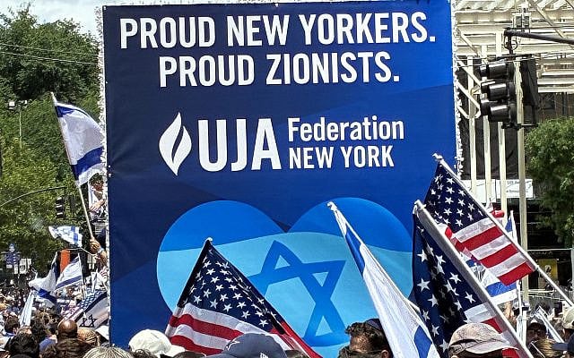 2026 “Israel Day on 5th” parade in New York, NY (photo credit: Julia Bennett)