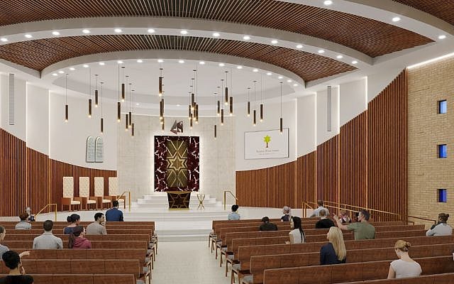Interior of Temple B'nai Israel (Source: Temple B'nai Israel of Oklahoma City)
