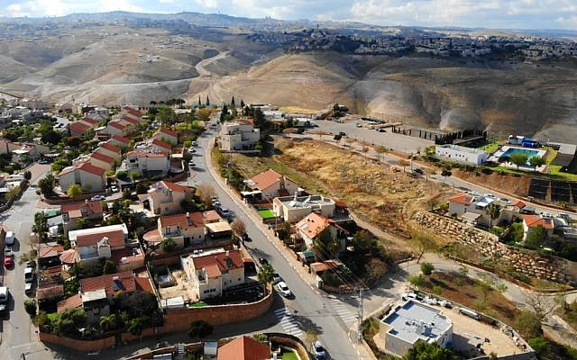 Israeli settlement of Maalah Adumim - image courtesy of Shutterstock