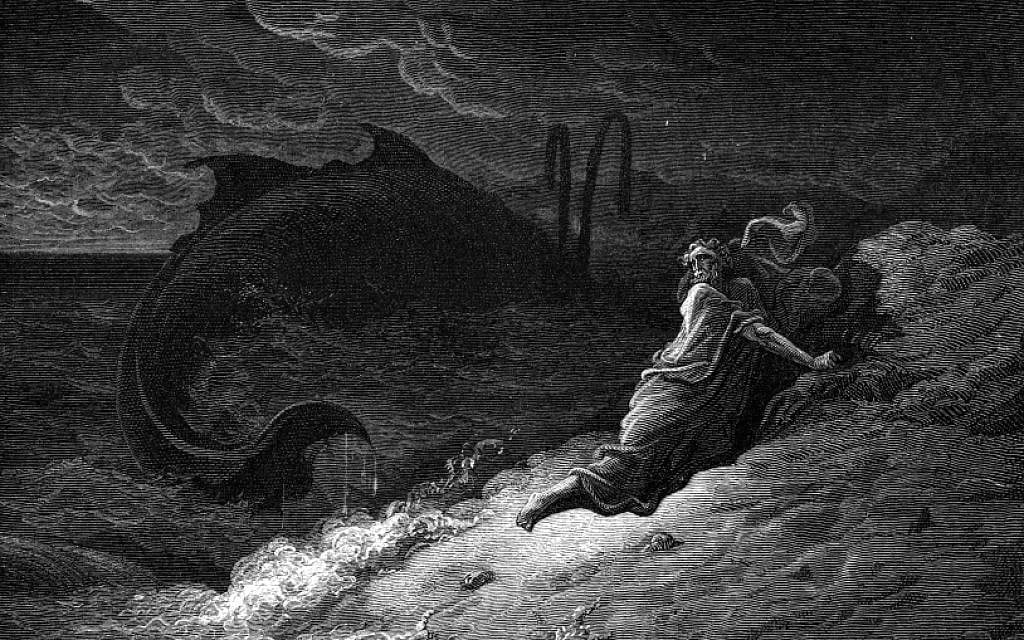 'Jonah Cast Forth by the Whale,' by Gustave Doré, 1874. (National Library of Poland, Public Domain, Wikimedia Commons)