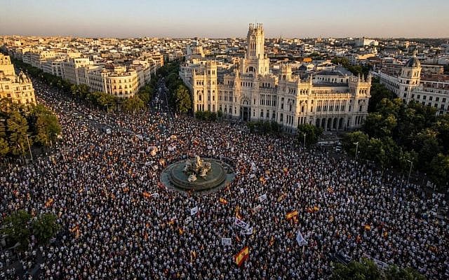 Demonstration in Madrid, September 2, 2026