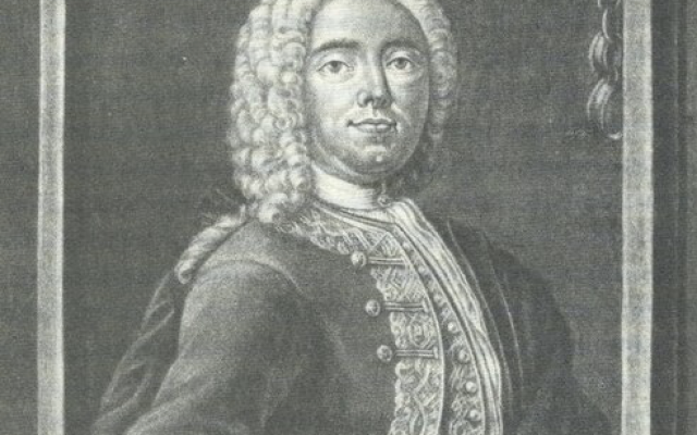 "Wer großer Herren Gunst missbraucht [He who abuses great lords]" (after 1738); Posthumer Kupferstich Joseph Süß Oppenheimers; WLB, Graphische Sammlung (Public Domain)