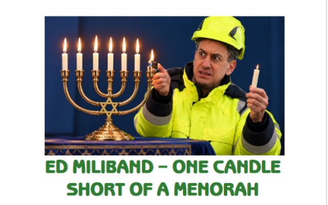 UK Foreign Secretary, Ed Miliband. Image created by the author