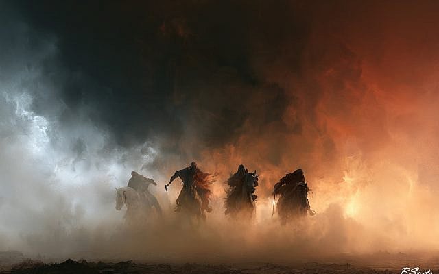 "The Four Horsemen" (AI image by author)