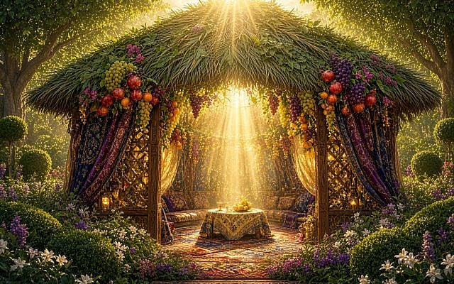 Sukkah in Hashem's Presence - Grok XAI
