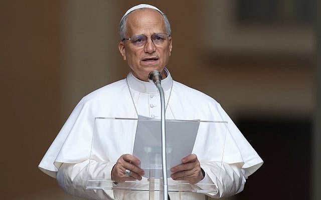 Pope Leo XIV in Castel Gandolfo, Italy, August 17, 2025. (Marco Iacobucci Epp/Shutterstock) Pope Leo XIV in Castel Gandolfo, Italy, August 17, 2025. (Marco Iacobucci Epp/Shutterstock)