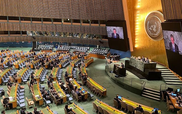 UN assembly - courtesy of Shutterstock
