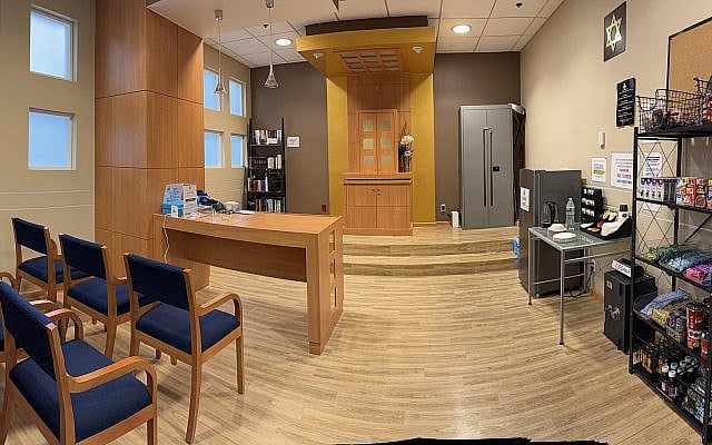 Yesod Haolam prayer room and kosher snacks/ ABC Observatorio Hospital, Mexico City. Yesod Haolam prayer room and kosher snacks/ ABC Observatorio Hospital, Mexico City.