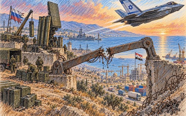 Russia Is Losing Its Syrian Leverage - and the Threat to Israel Is Fading. The image was created using AI.