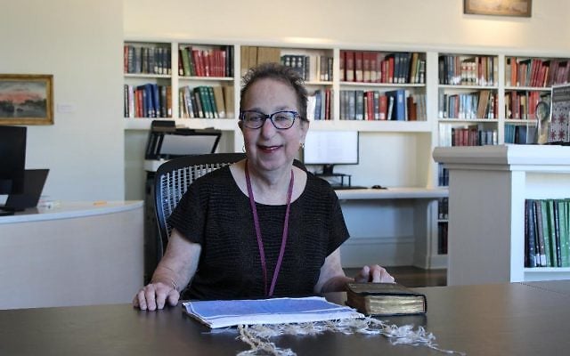 The author at Filson Historical Society. Photo courtesy of the author.