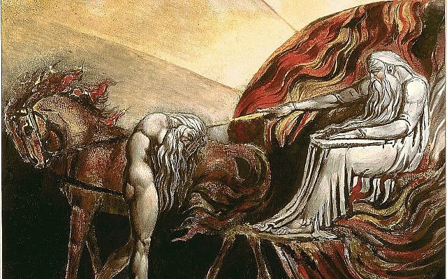 'God Judging Adam,' by William Blake, 1795. (Wikipedia)