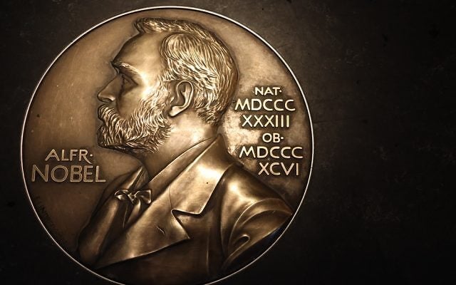 Nobel peace prize - courtesy of Shutterstock
