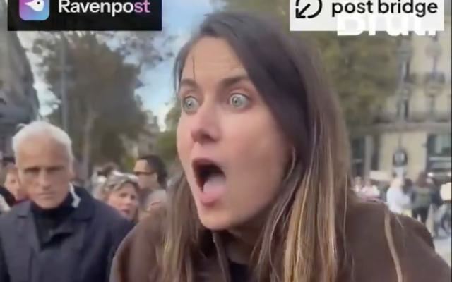 Woman in France who was threatened with rape being told that if she had been raped it would be collateral damage to the revolution. Original: https://www.instagram.com/p/DeooG0ksTFg/