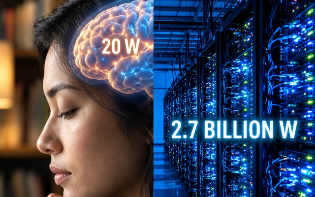 Twenty Watts - The Energy Price of Thought