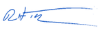 Signature of Reuven H. Taff