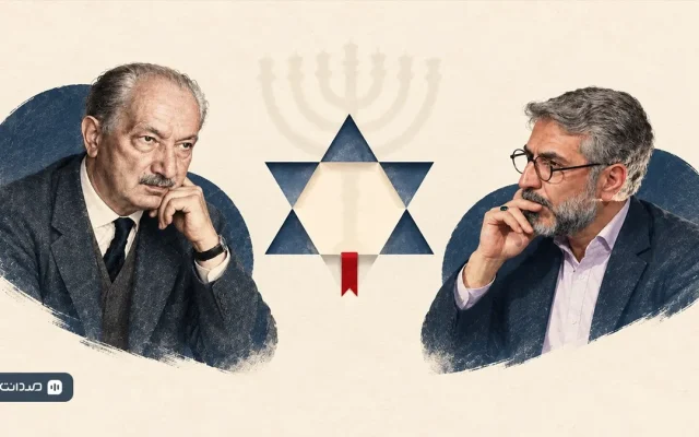 Martin Heidegger and Akbar Jabbari (copyright authorized)