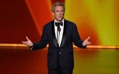 Hugh Laurie speaks at the 71st Primetime Emmy Awards on September 22, 2019, at the Microsoft Theater in Los Angeles. (Chris Pizzello/Invision/AP)