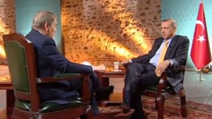 الرئيس التركي رجب طيب اردوغان في مقابلة مع تشارلي روز ٢٨ ابريل ٢٠١٤ (من شاشة اليوتوب) الرئيس التركي رجب طيب اردوغان في مقابلة مع تشارلي روز ٢٨ ابريل ٢٠١٤ (من شاشة اليوتوب)