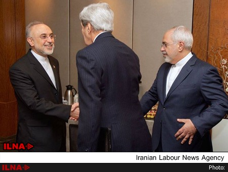صالحی - کری- ظریف- مذاکرات برجام 2015 - منبع: ایلنا صالحی - کری- ظریف- مذاکرات برجام 2015 - منبع: ایلنا