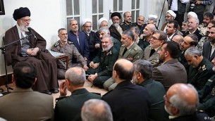 خامنه ای در دیدار مسئولین