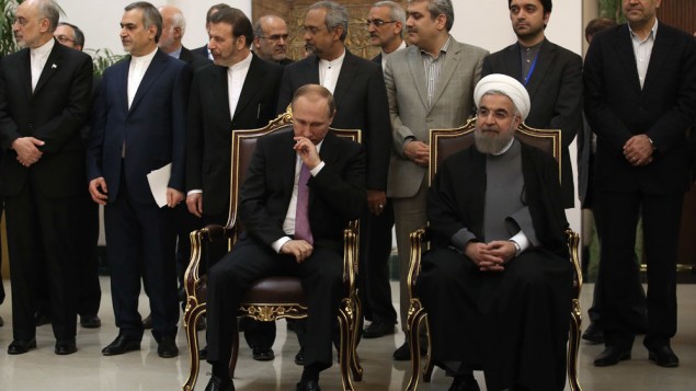 پوتین و روحانی