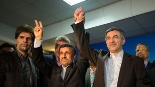 احمدی نژاد و یار نزدیکش، اسفندیار مشایی