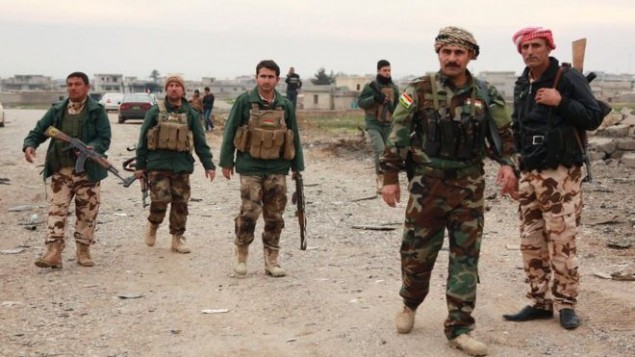 جنگجوی کرد در سوریه و عراق