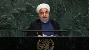 حسن روحانی در صحن سازمان ملل