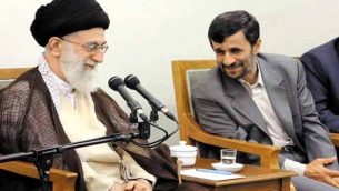 احمدی نژاد - خامنه ای