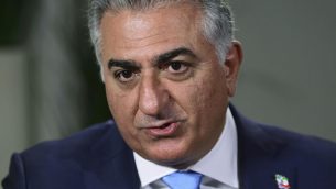توضیح تصویر: رضا پهلوی، پسر آخرین شاه ایران پیش از انقلاب اسلامی