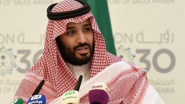 محمد بن سلمان از حق اسرائیلیان و فلسطینیان برای زندگی صلحآمیز در کشورهایشان سخن گفته است محمد بن سلمان از حق اسرائیلیان و فلسطینیان برای زندگی صلحآمیز در کشورهایشان سخن گفته است