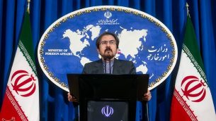 بهرام قاسمی سخنگوی وزارت امور خارجه ایران