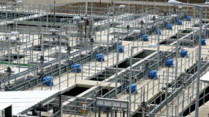 **FILE**

View from the Eshkol Water Filtration Plant in Northern Israel. The central filtration plant at the Eshkol site in Israel is the fourth largest plant in the world and the first of its kind in the country. It was constructed in June 2007 by Israel's National Water Company Mekorot. The plant filters water pumped from lake Kinneret. April 17, 2007.

Photo by Moshe Shai/FLASH90

**MAARIV AND AGENCIES OUT** * *** Local Caption *** ???? ????? ???? ?????
 ????? ???? ????? ???????? ????? ???? ???? ??? ?????? ?????
??????