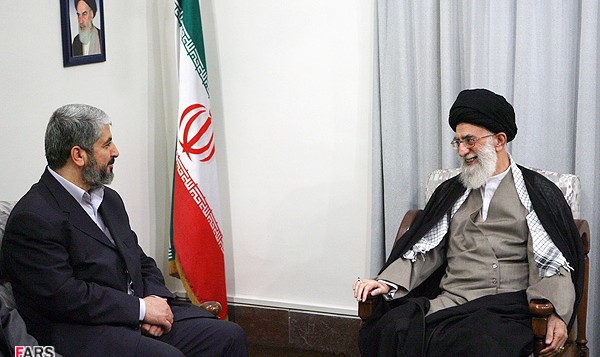 خامنه ای - مقام ارشد حماس منبع: فارس