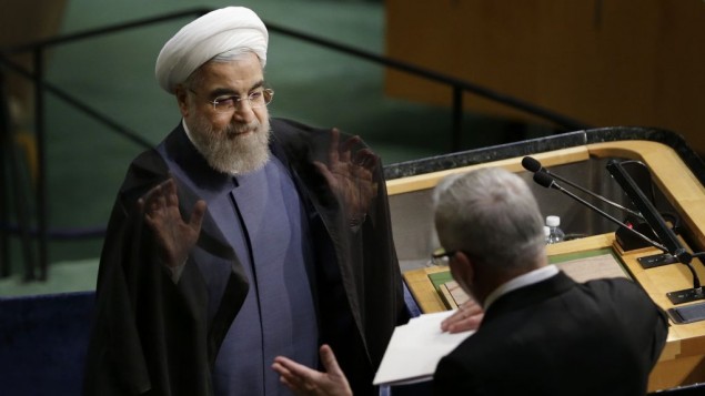 سخنرانی روحانی در سازمان ملل - عکس از : ست ونیگ - آسوشیتدپرس سخنرانی روحانی در سازمان ملل - عکس از : ست ونیگ - آسوشیتدپرس