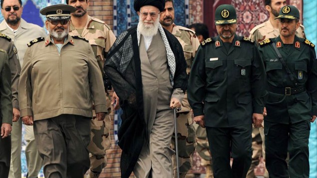 خامنه ای در جمع سپاه