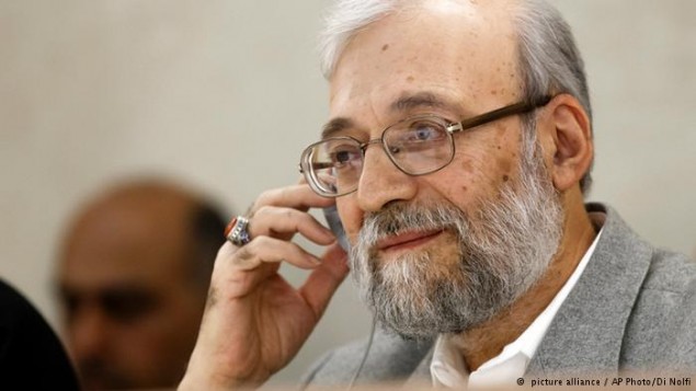 جواد لاریجانی- مقام ارشد ستاد حقوق بشر قوه قضائیه رژیم ایران- عکس از دی نولفی، آسوشیتدپرس